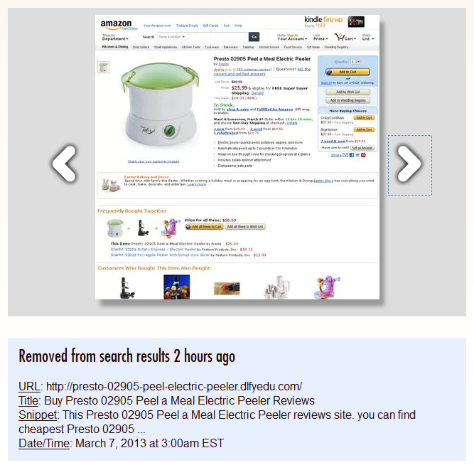 Amazon copia spam EMD