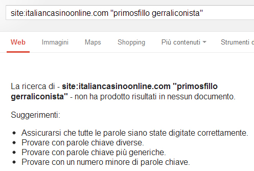 Site italian